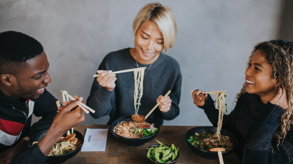 People eating