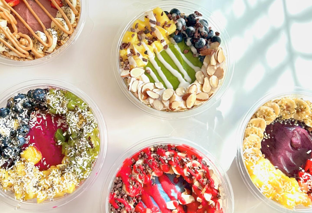 Fruit and nut bowls