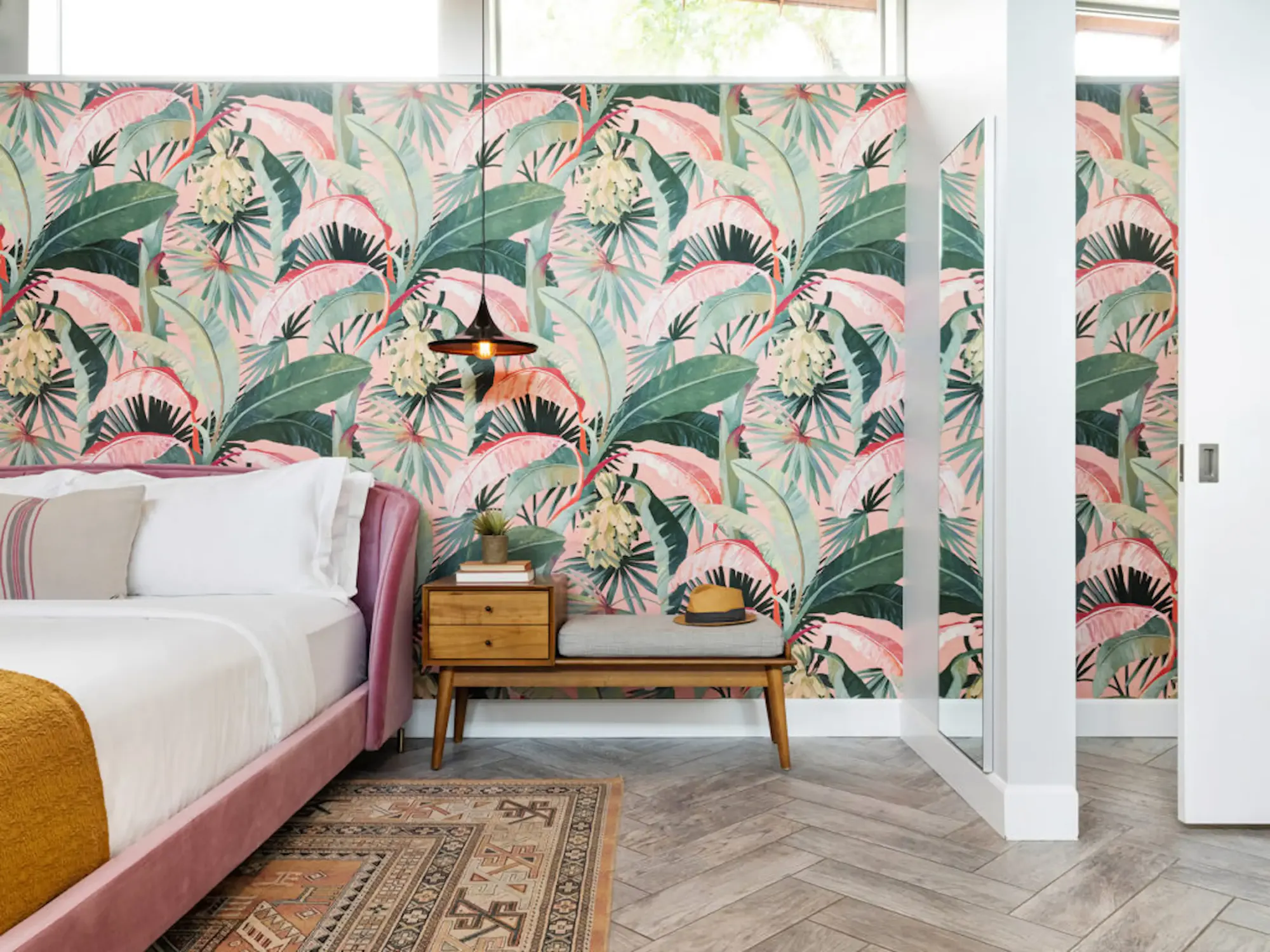 Palm springs renovated bedroom