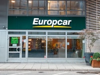 Butiksfasad Europcar