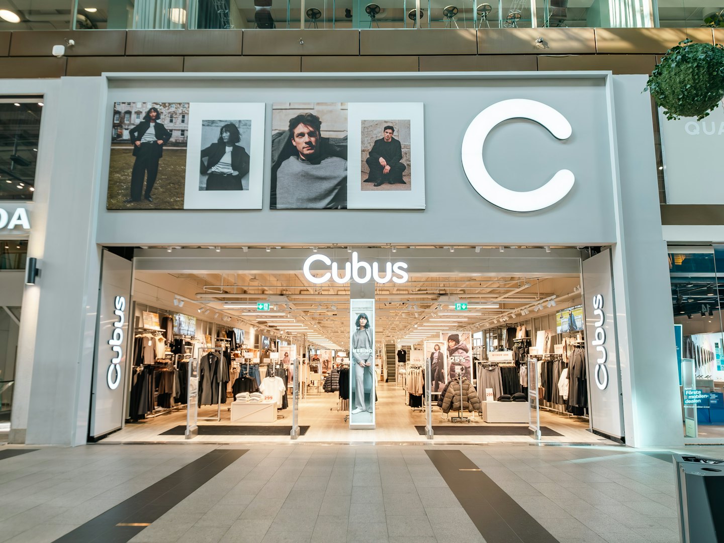 Cubus Butiksfasad Cubus