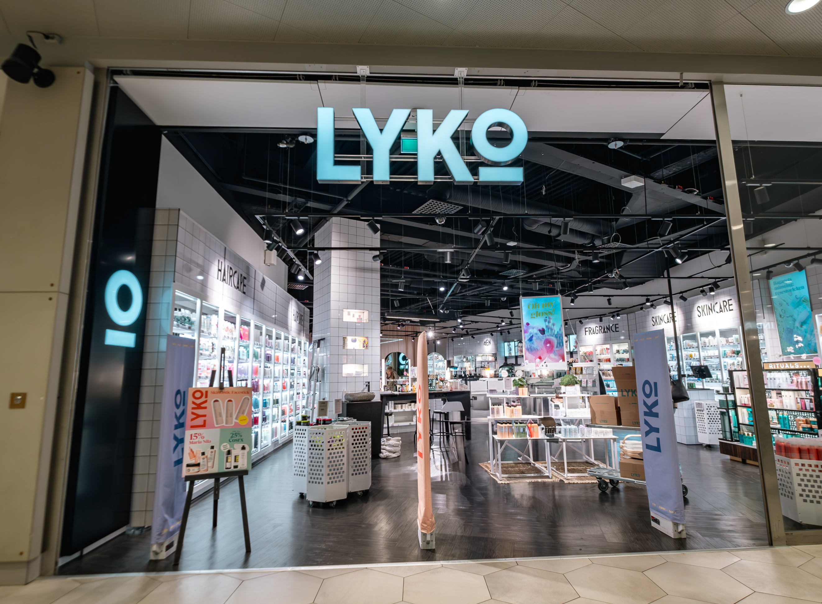 Butiksfasad Lyko