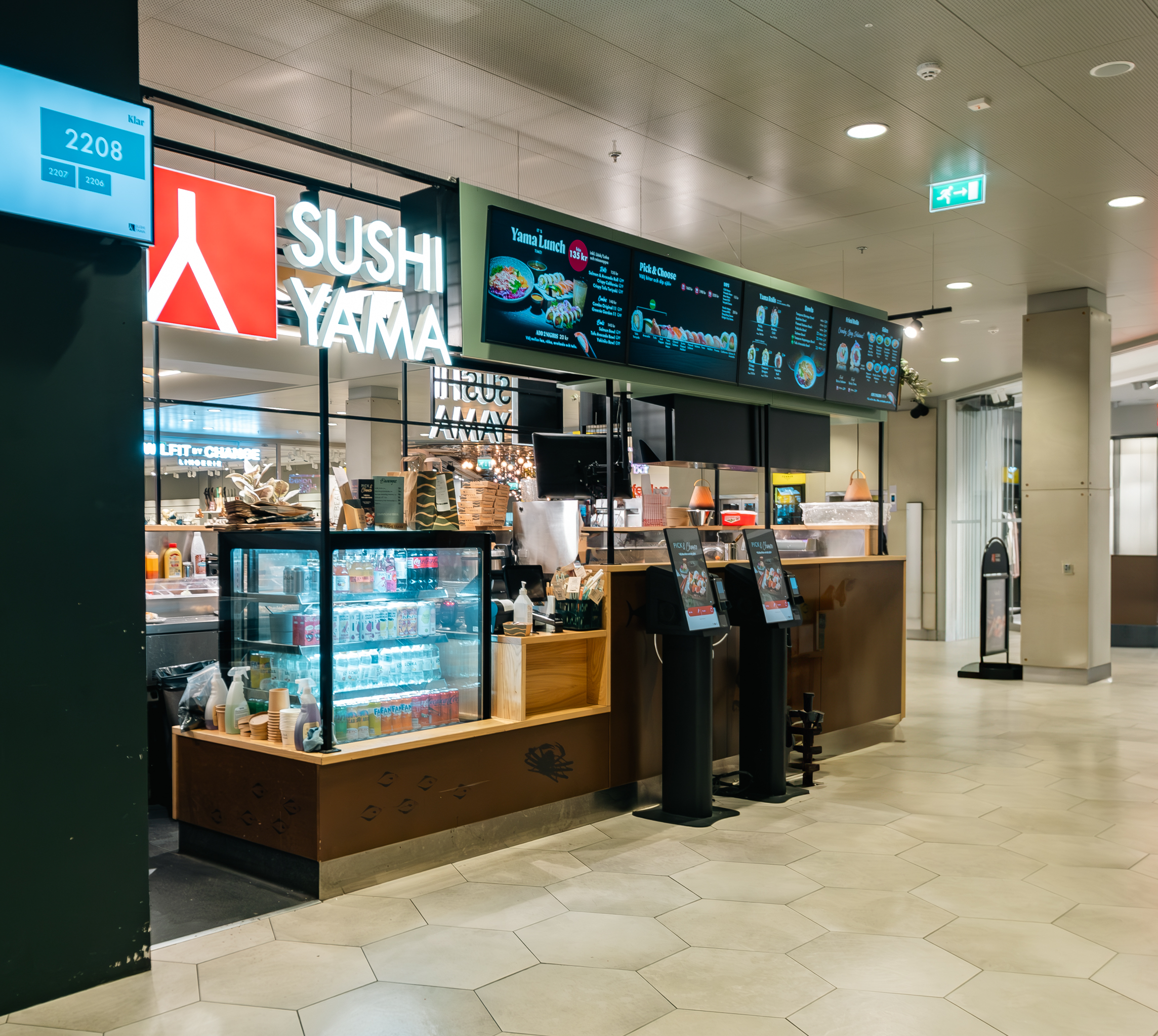 Butiksfasad Sushi Yama