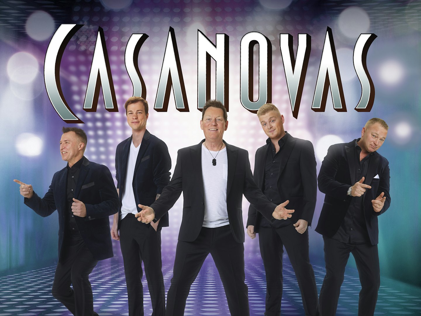 Bild på dansbandet Casanovas