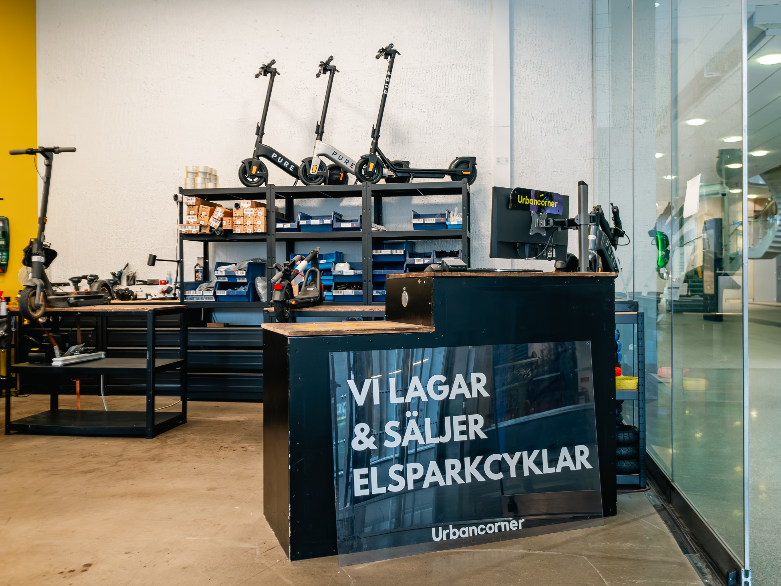 Butiksfasad Urbancorner