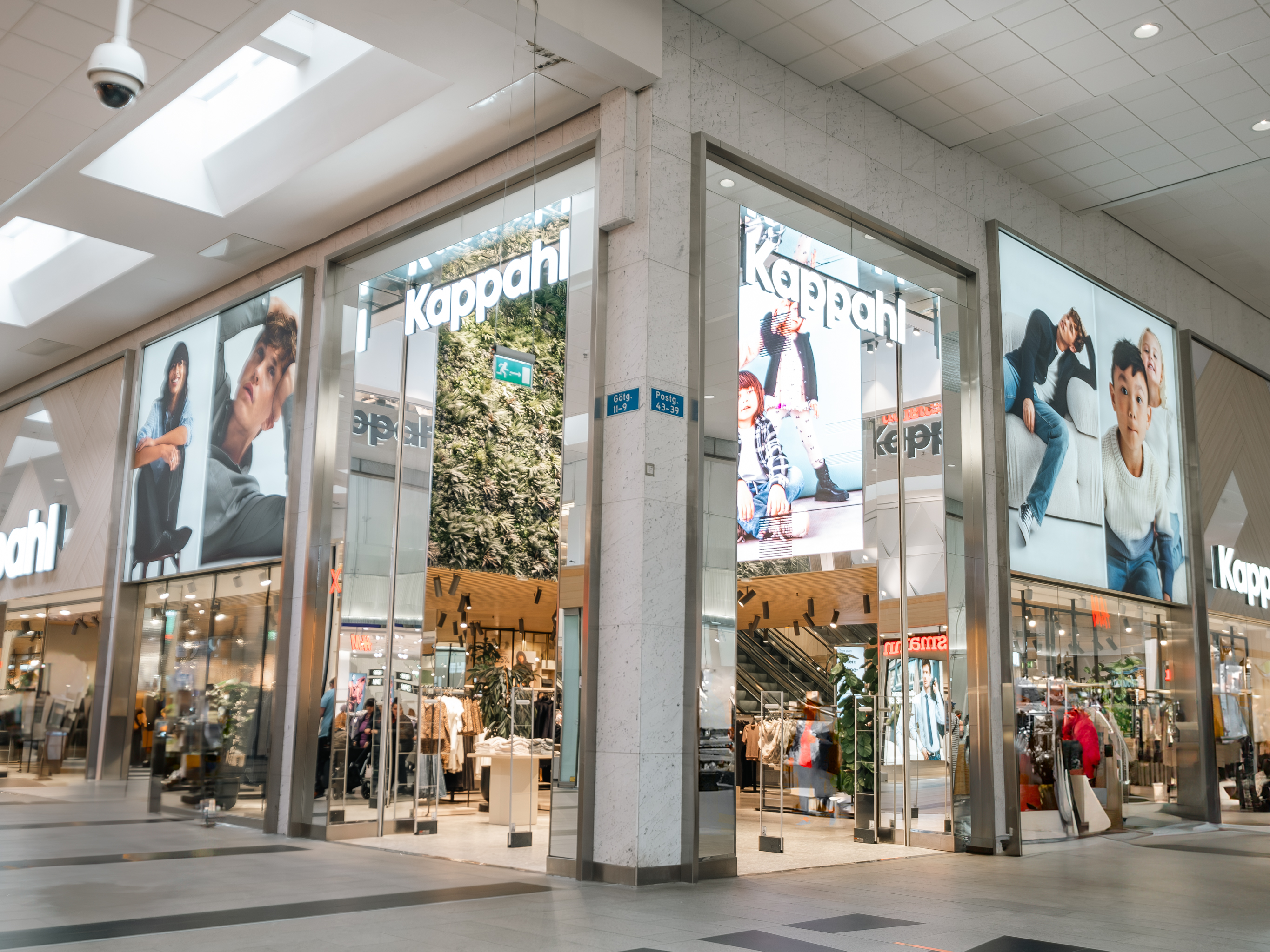 Butiksfasad KappAhl
