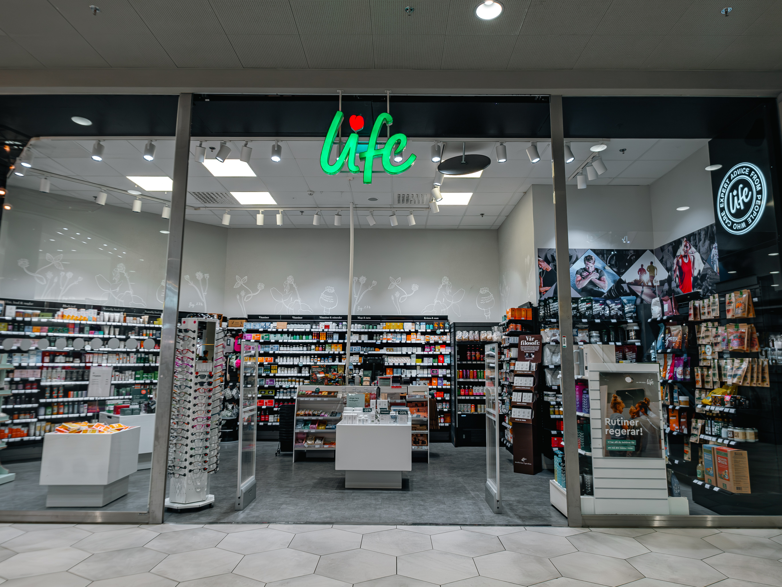 Butiksfasad Life Femman