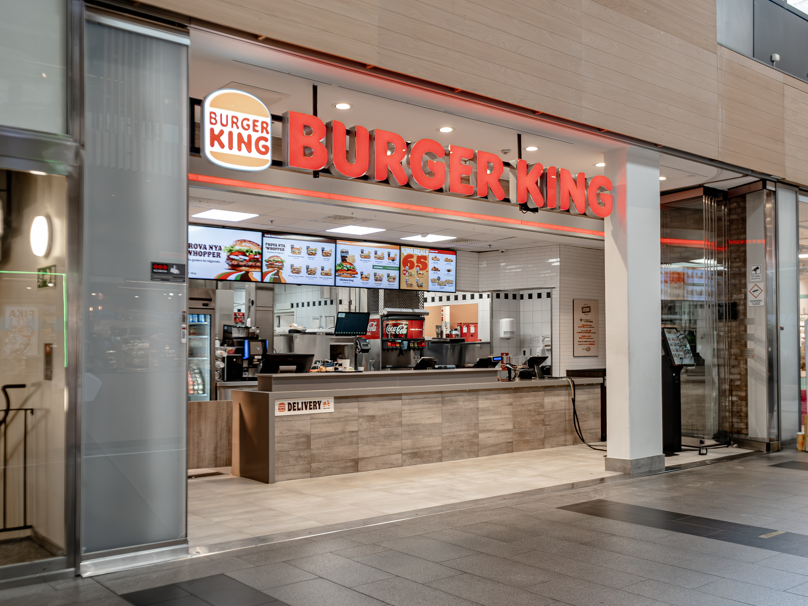 Butiksfasad Burger King