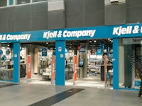Butiksfasad Kjell & Company