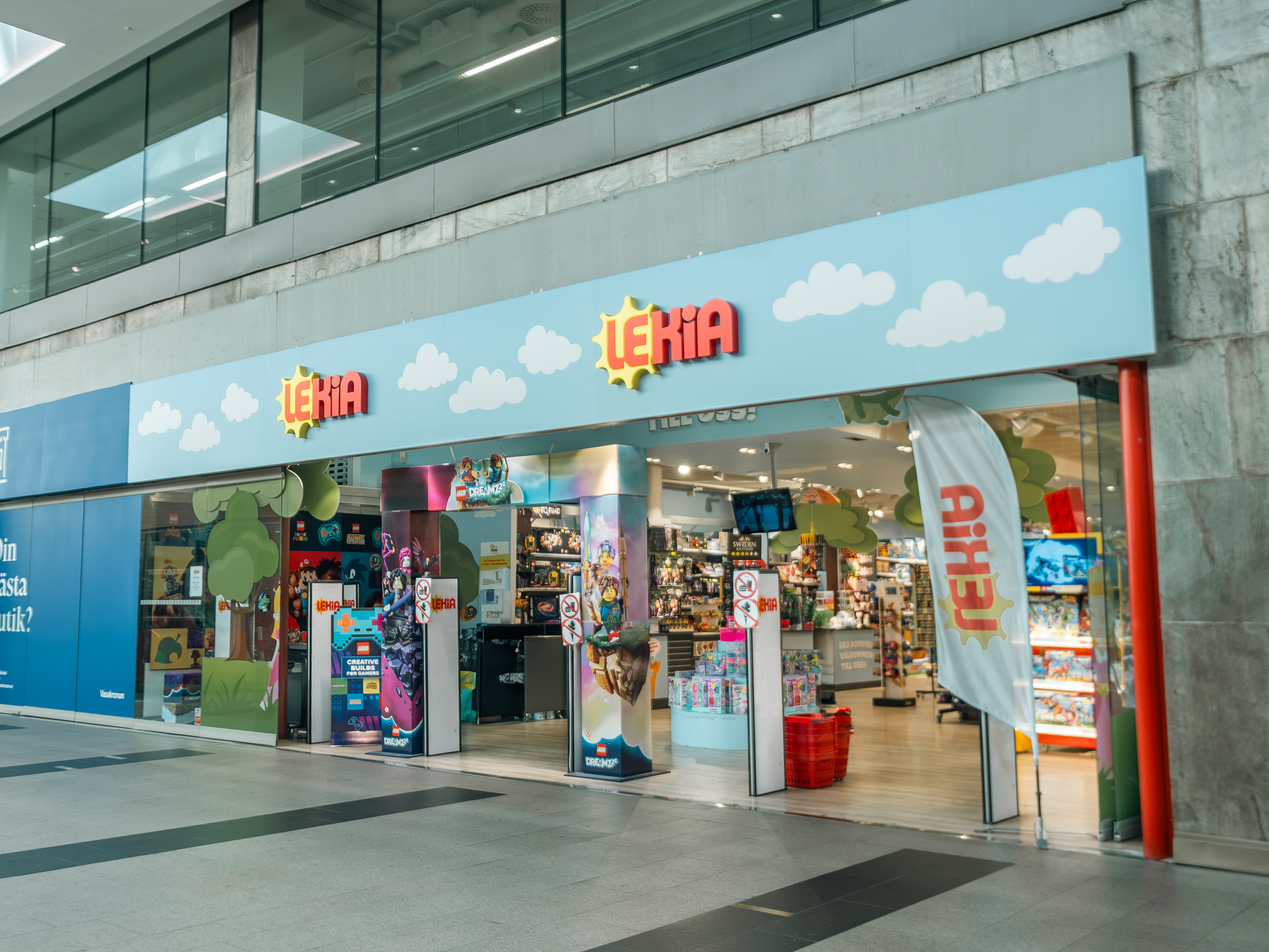 Butiksfasad Lekia