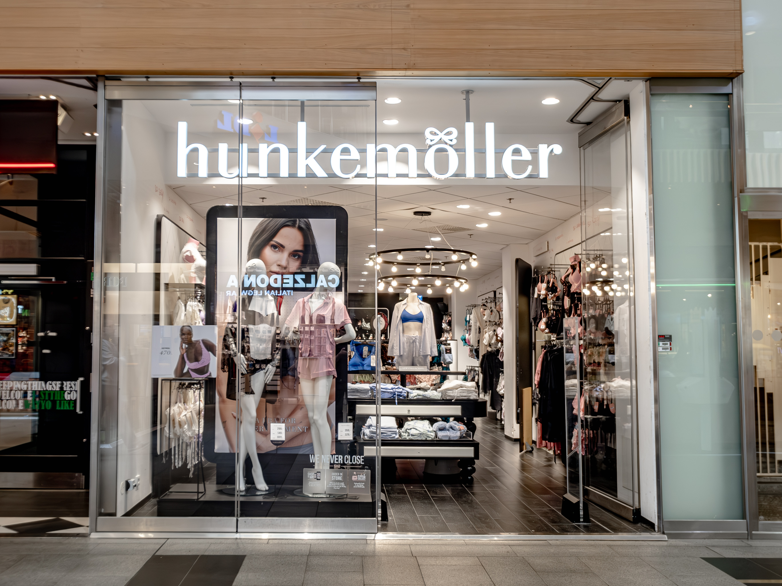 Butiksfasad Hunkemöller