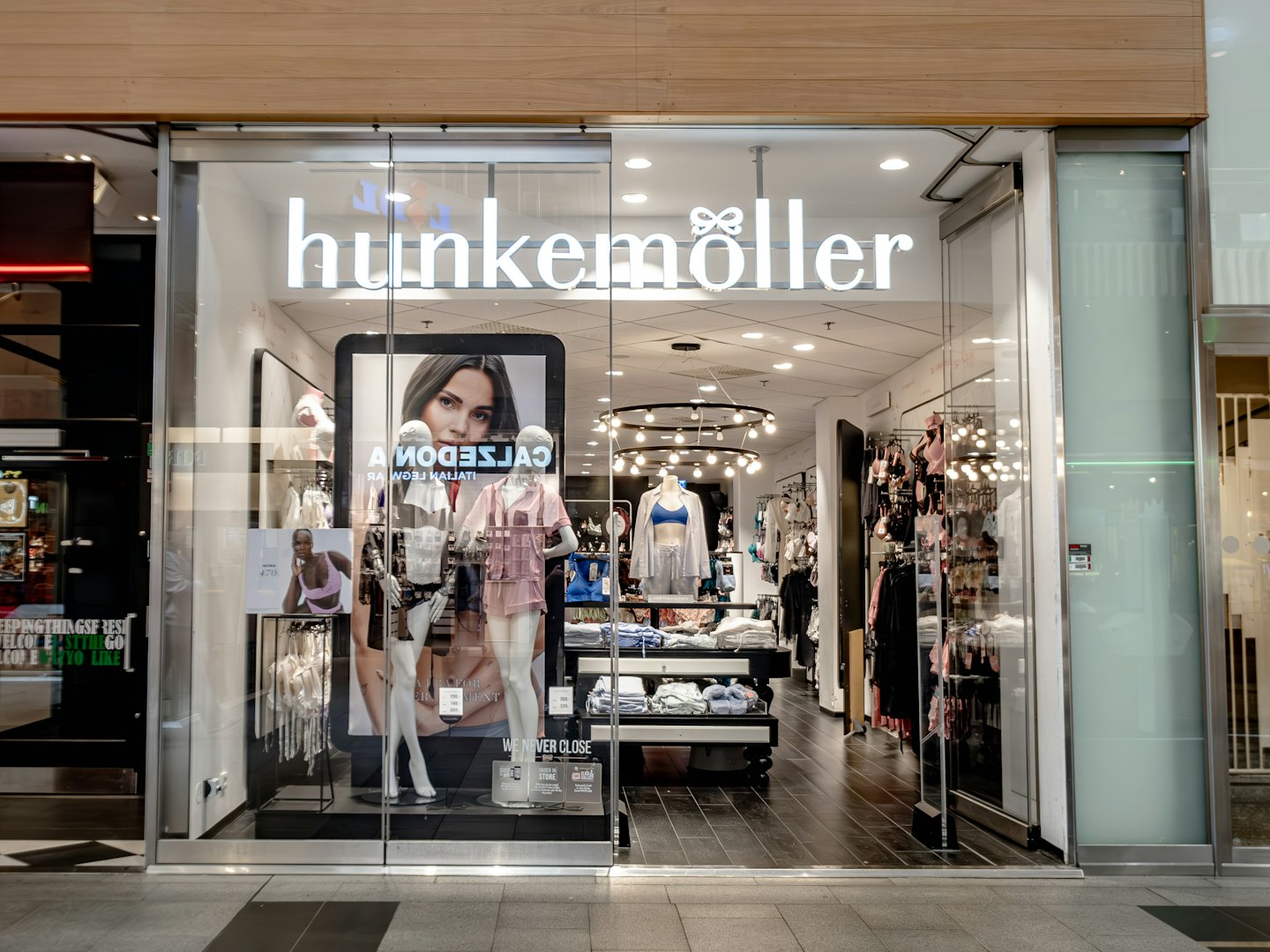 Hunkemöller Butiksfasad Hunkemöller