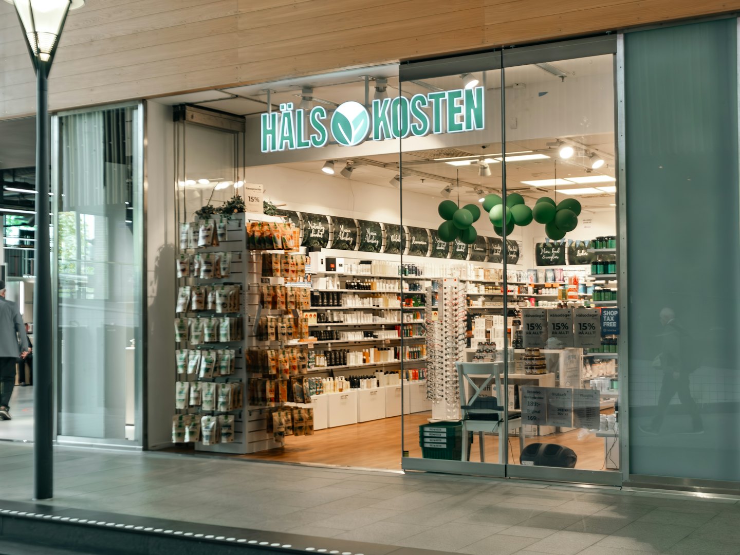 Hälsokosten Nordstan Butiksfasad Hälsokosten Nordstan