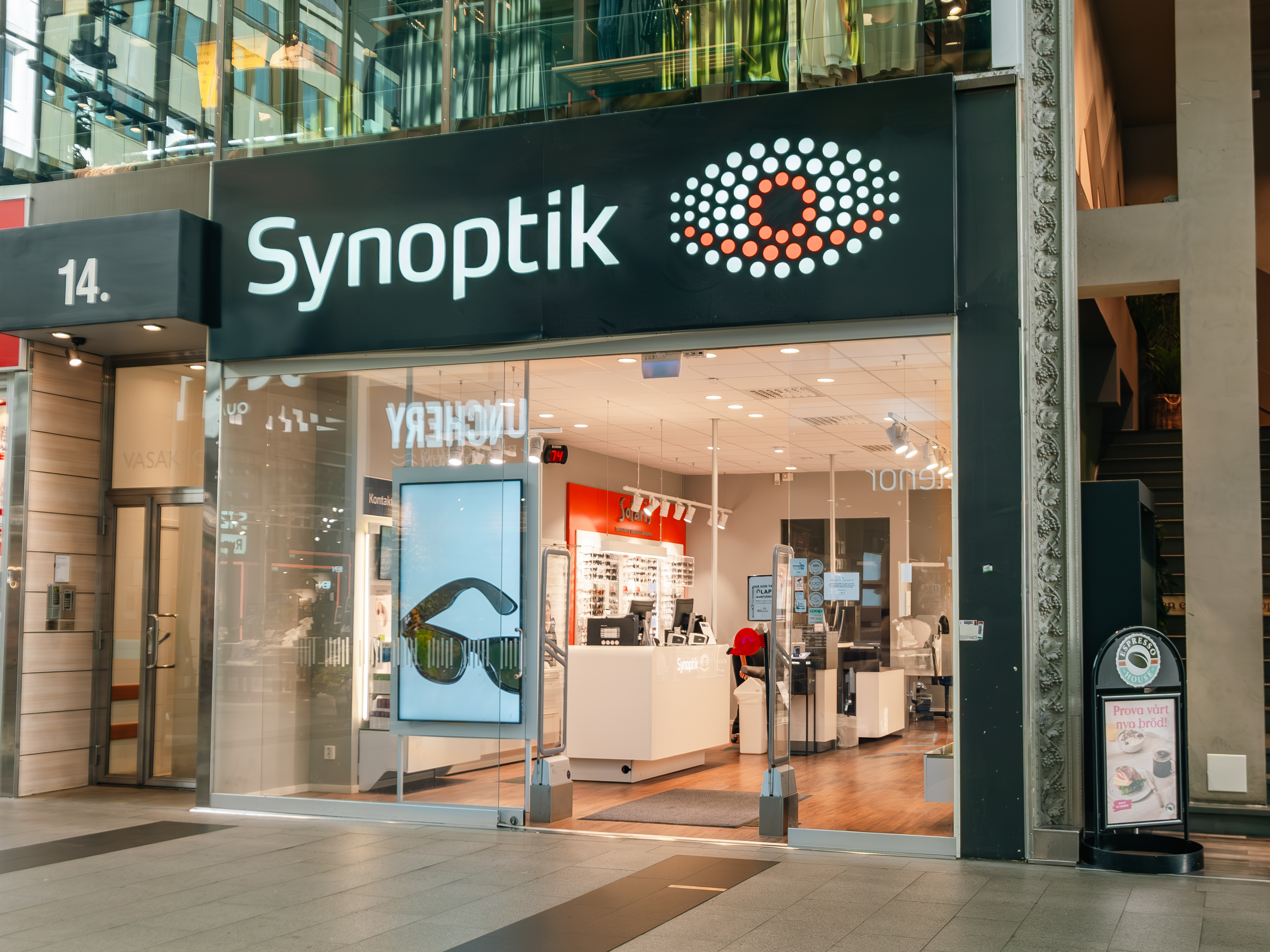Butiksfasad Synoptik