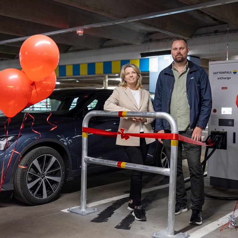 Helena Lindqvist, VD Nordstan och Sebastian Mellqvist, Teknisk förvaltare, Nordstan Helena Lindqvist, VD Nordstan och Sebastian Mellqvist, Teknisk förvaltare, Nordstan