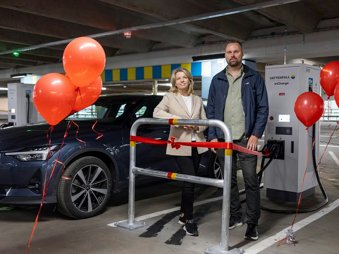 Helena Lindqvist, VD Nordstan och Sebastian Mellqvist, Teknisk förvaltare, Nordstan Helena Lindqvist, VD Nordstan och Sebastian Mellqvist, Teknisk förvaltare, Nordstan