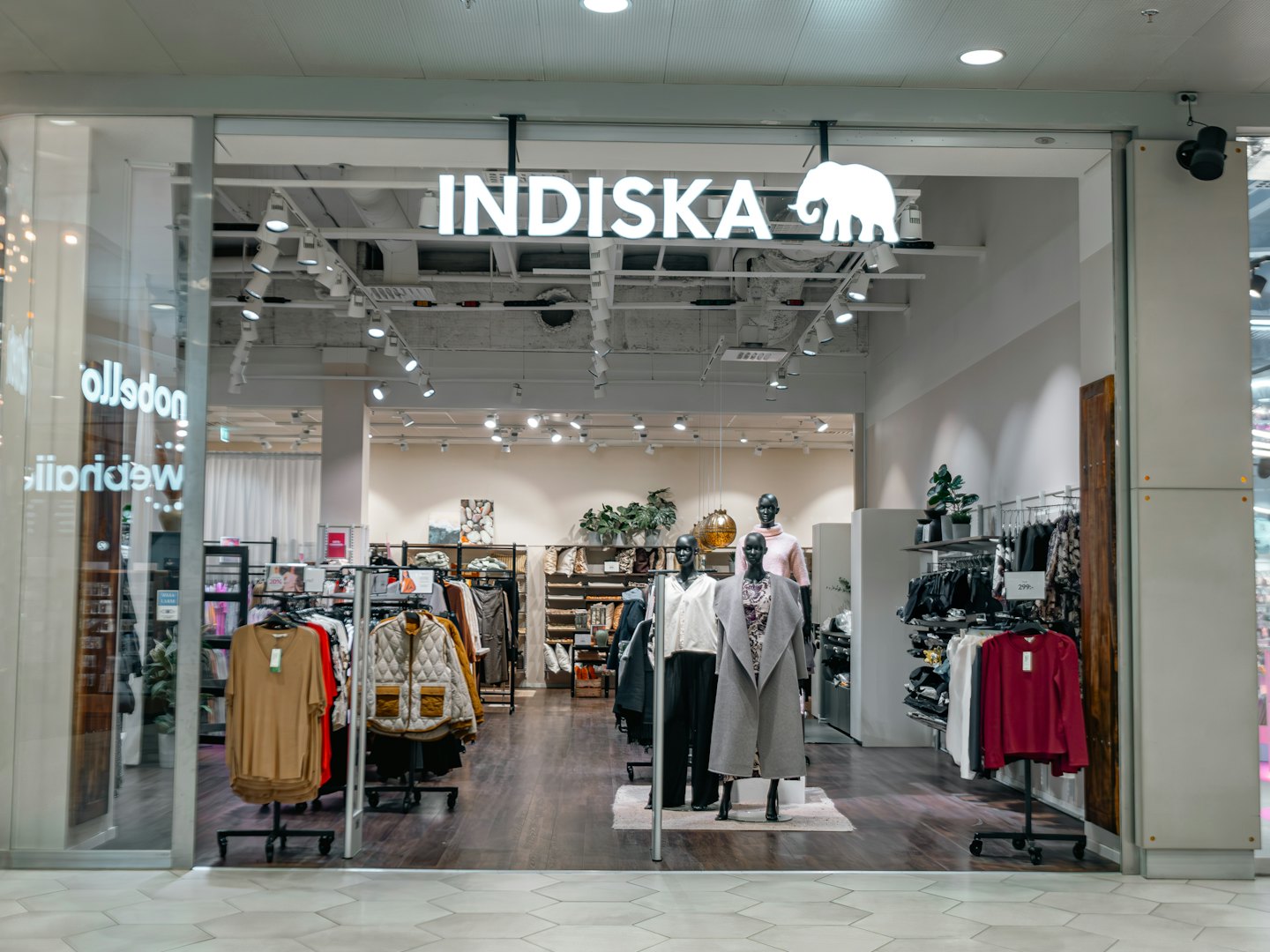 Butiksfasad Indiska Butiksfasad Indiska