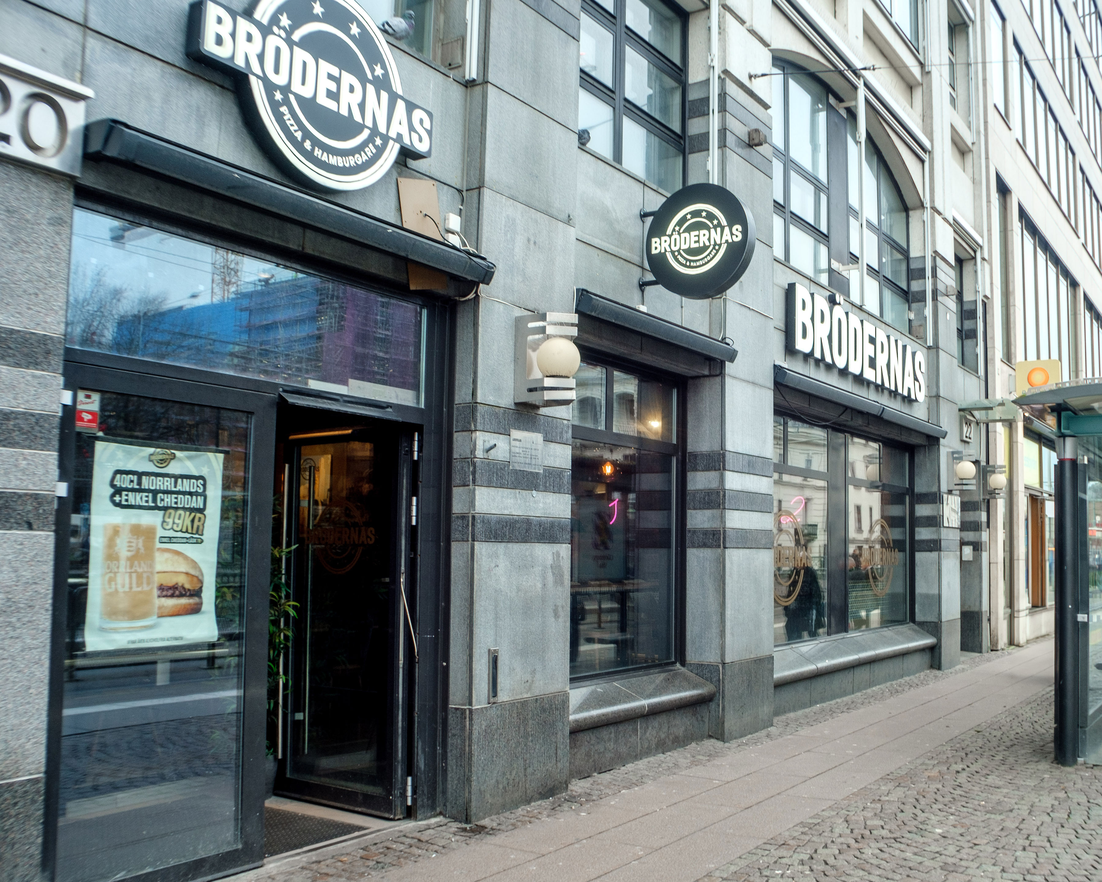 Butiksfasad Brödernas