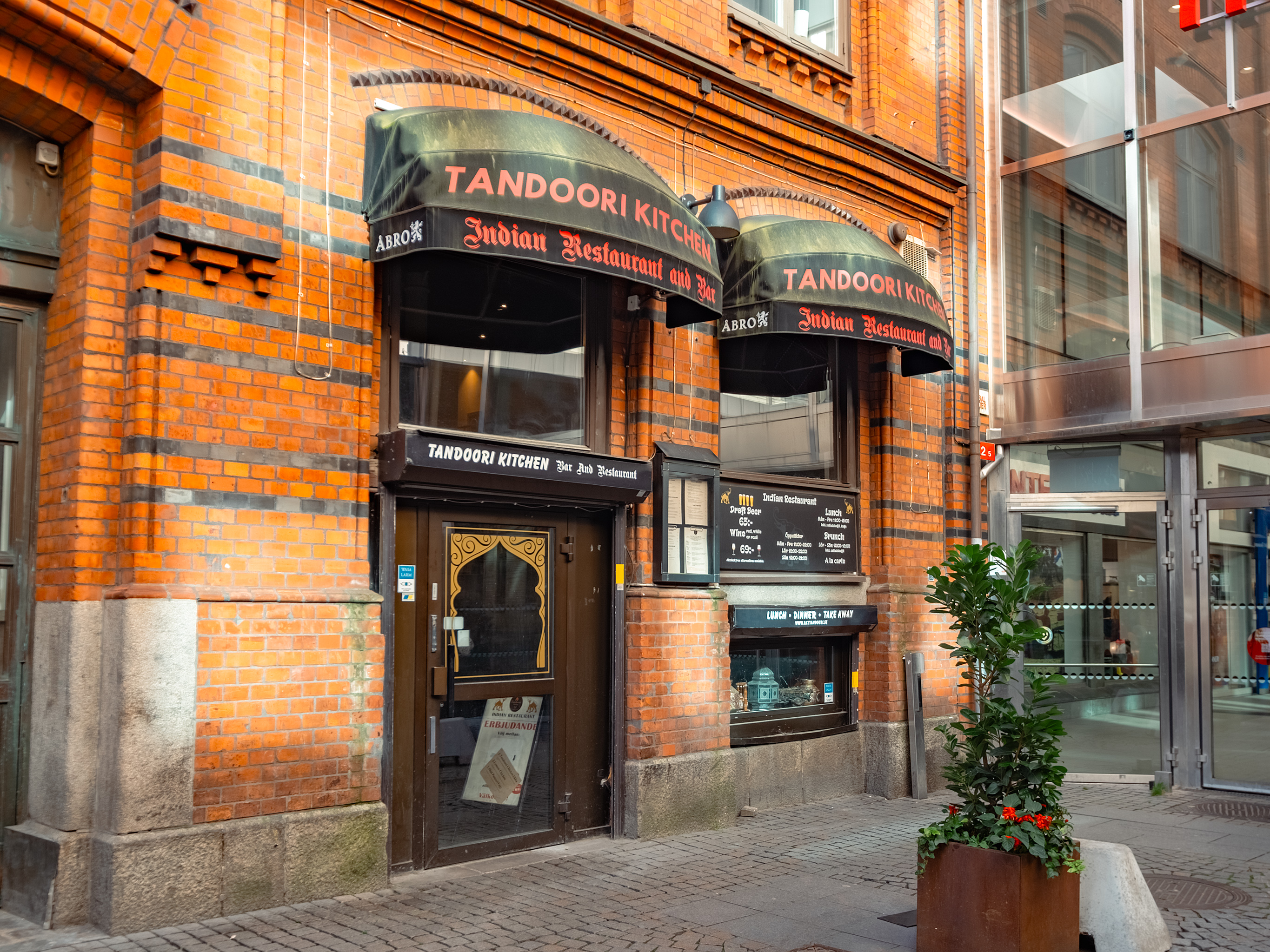 Butiksfasad Tandoori Kitchen