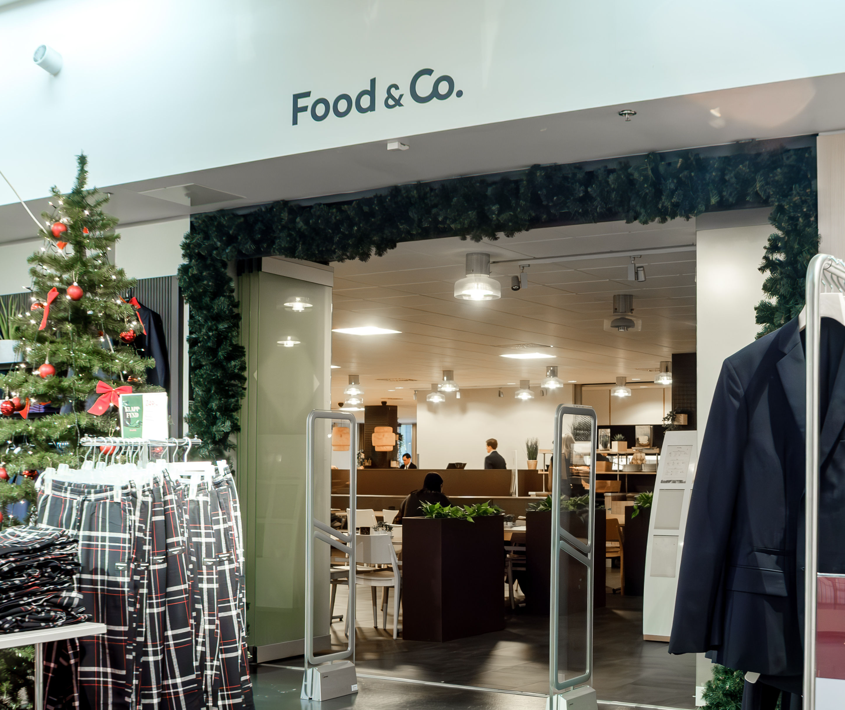 Butiksfasad Food & Co.