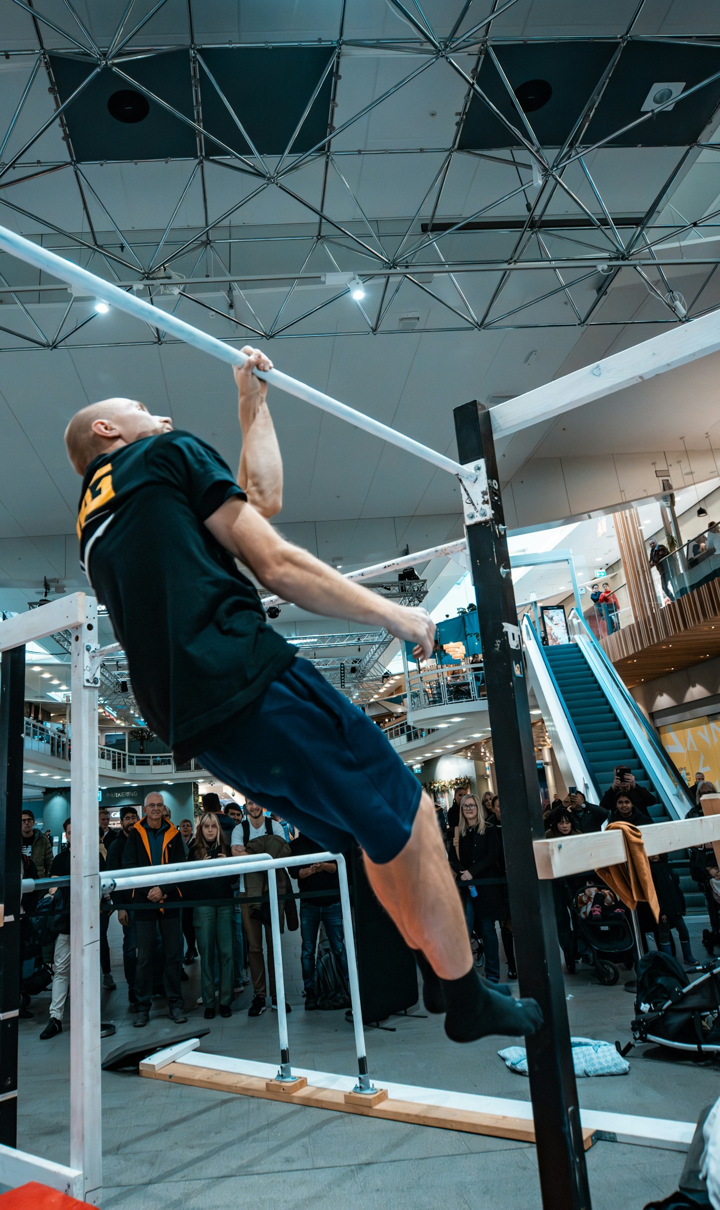Parkour i Nordstan