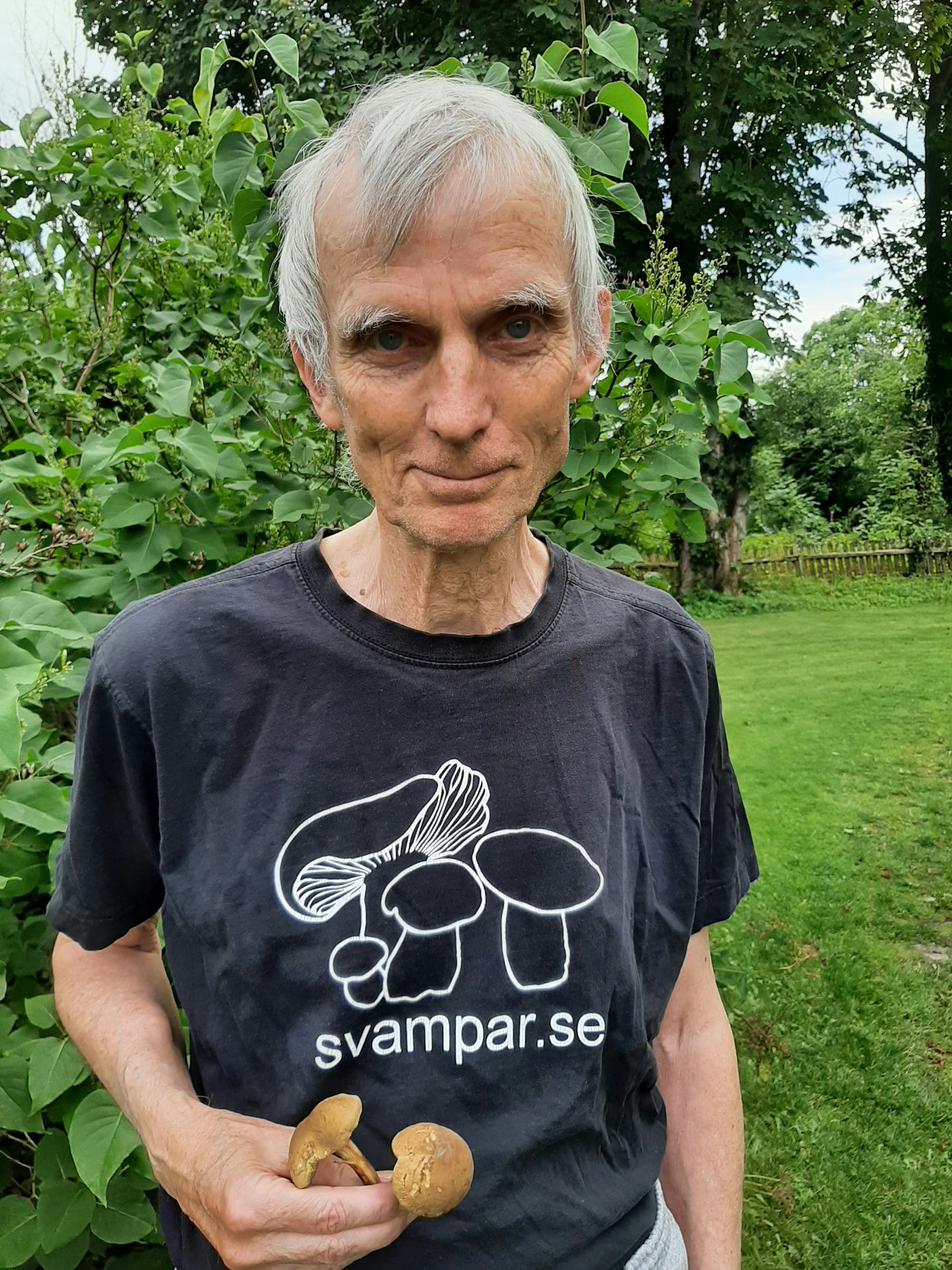 Svampexpert Anders Aronsson