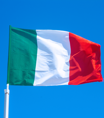 Italiens flagga Italiens flagga