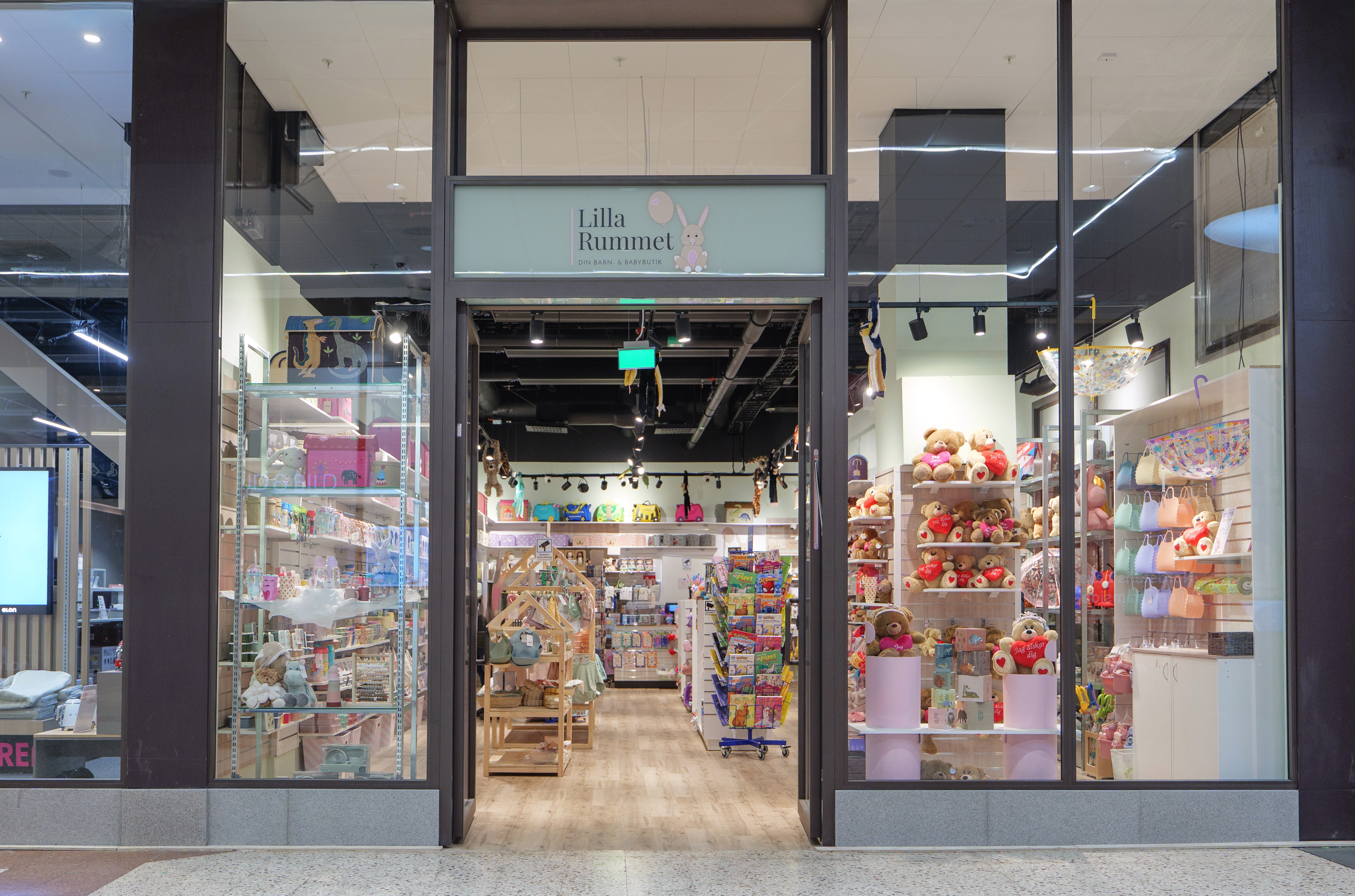 Butiksfasad Lilla Rummet