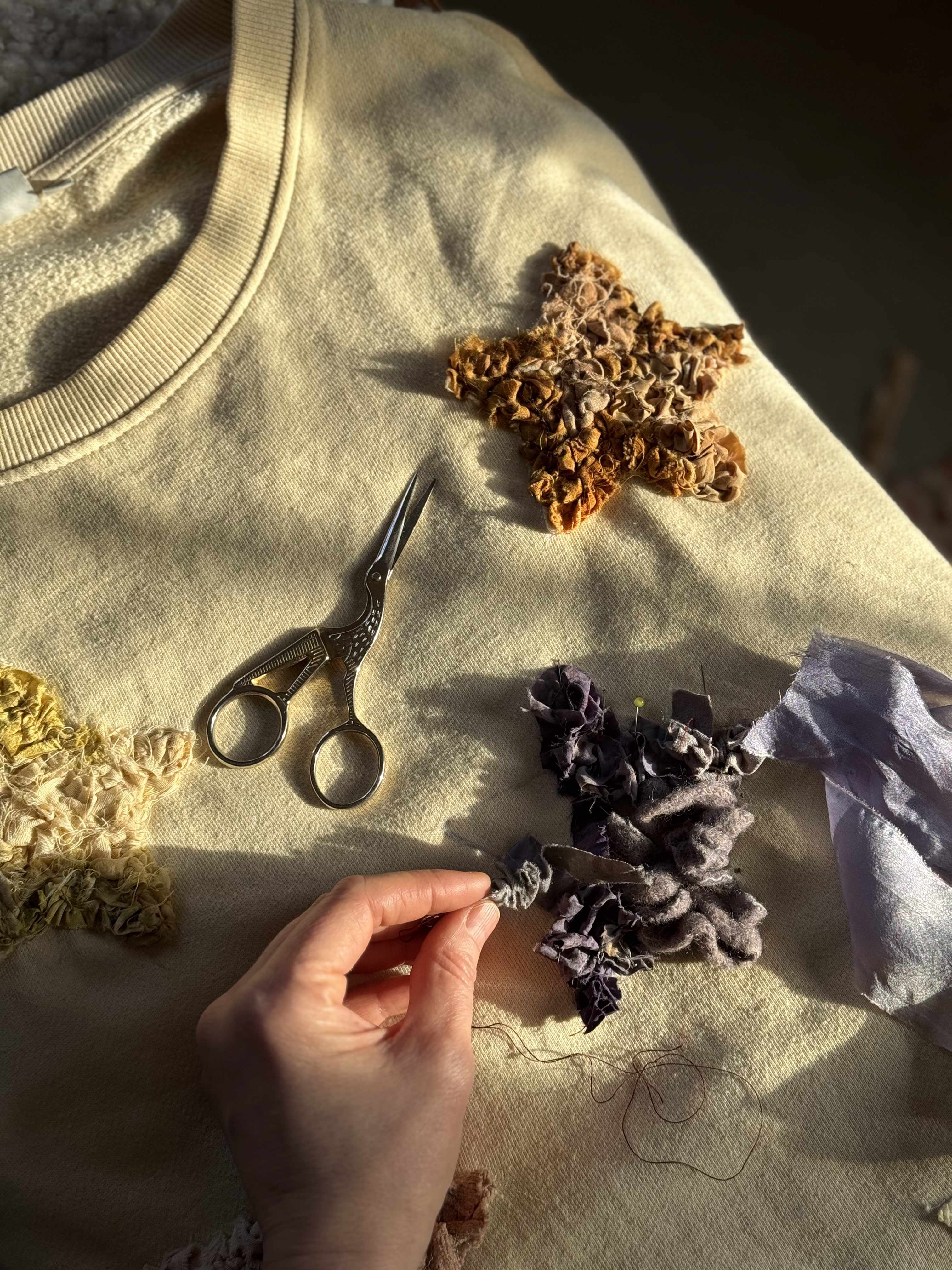 Workshop med Elin Nordic_Dyer : ” Sy din egna patch”