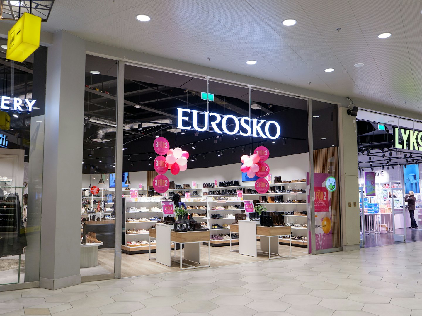 Eurosko butiksfasad Eurosko butiksfasad