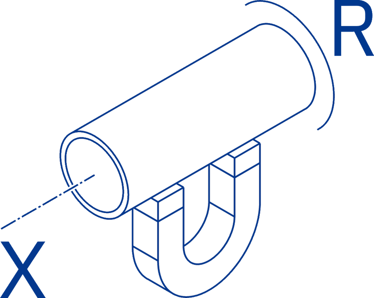 Sample Transfer Arms and Magnetically Coupled Motion for UHV