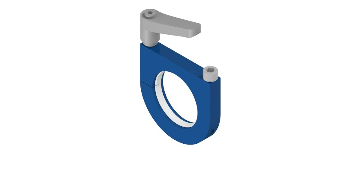 Lock Ring with Quick Fastener