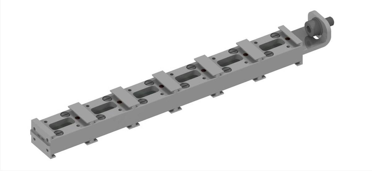 Carrier for 2x6 Sample Plate Receivers