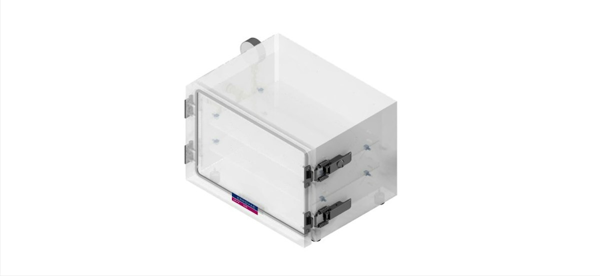 Vacuum Exsiccator with 3 Slots (17.8 liters)