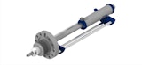 heavy duty (high-torque), single-shaft wobblestick transfer arm (capable of angular deflection) for UHV systems, including airside support.