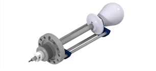 dual-shaft wobblestick transfer arm (capable of angular deflection) for UHV systems, including airside support.