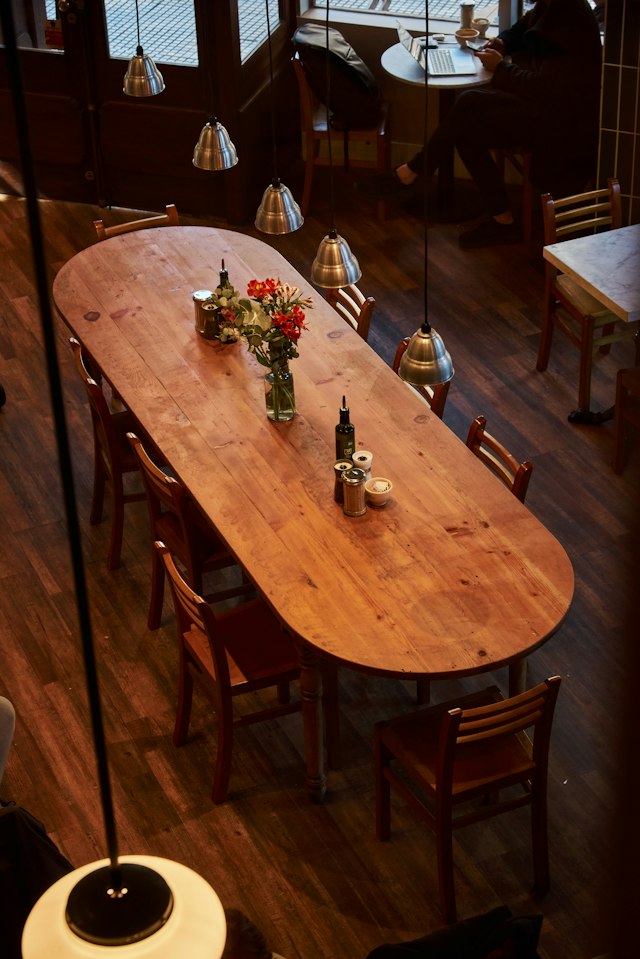 Relationships forged around a communal table
