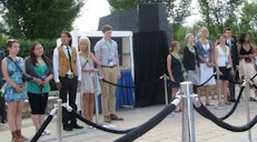 A young Baha’i from Saguenay represents Quebec