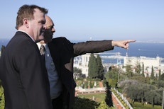 Minister Baird visits the Baha’i World Centre
