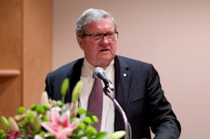 Lloyd Axworthy, Bani Dugal and Canada’s press mark the fifth anniversary of the incarceration of Iran’s Baha’i leaders