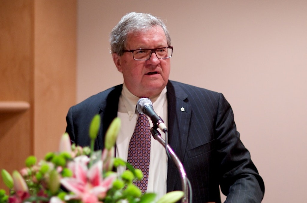 Lloyd Axworthy, Bani Dugal and Canada’s press mark the fifth anniversary of the incarceration of Iran’s Baha’i leaders