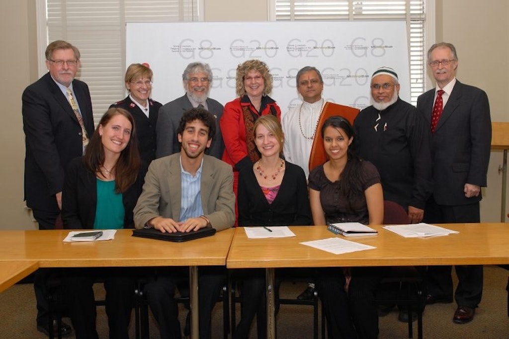 La communauté bahá’íe du Canada contribue au projet interconfessionnel et à la déclaration des G8/G20