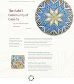 New website launched for the Baha’i community of Canada