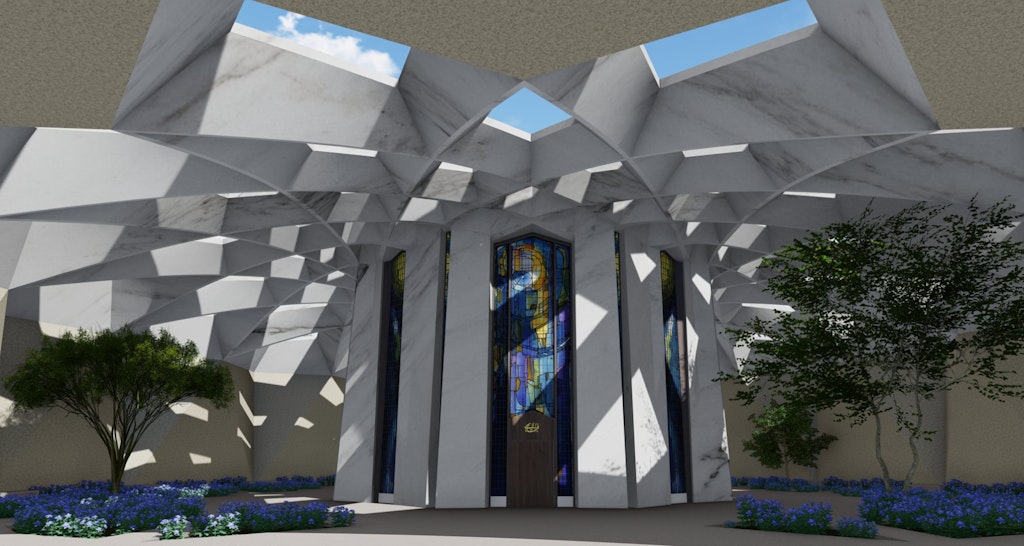 Design concept for the Shrine of Abdu'l-Baha unveiled