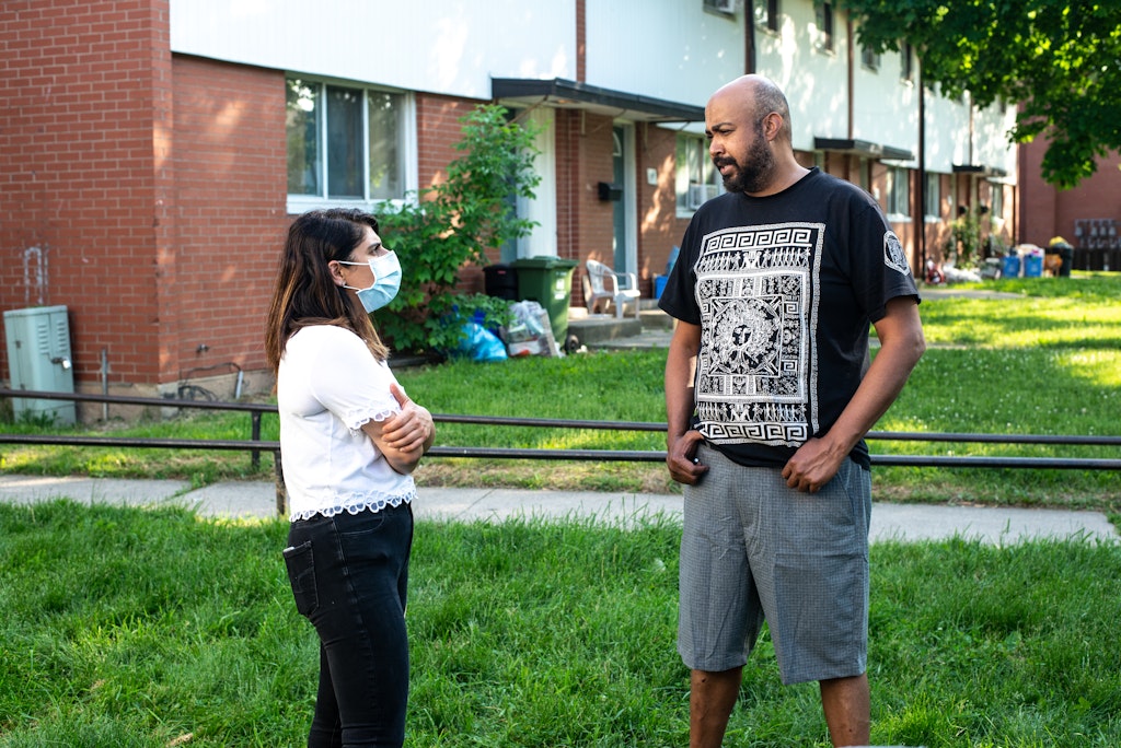 Des jeunes ont des conversations sur le racisme et le changement social