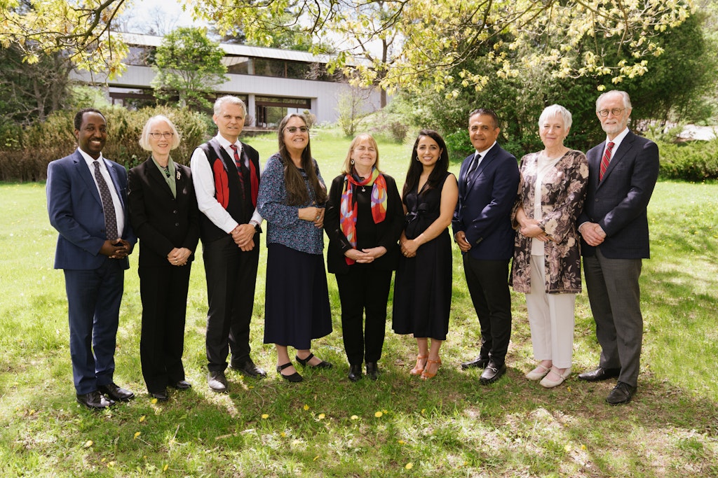 National Spiritual Assembly elected by delegates