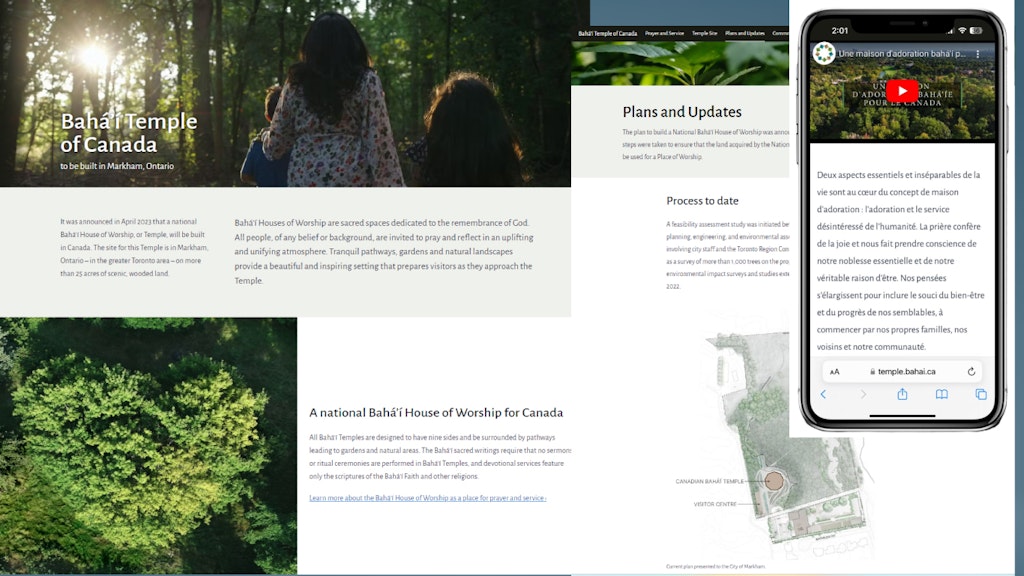 New website launches for National Bahá’í Temple 