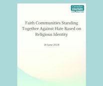 Faith communities across Canada release statement against hate based on religious identity 