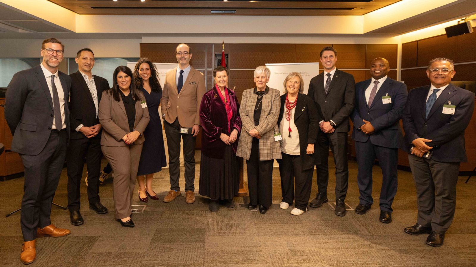 Première réception annuelle du Ridván tenue sur la Colline du Parlement
