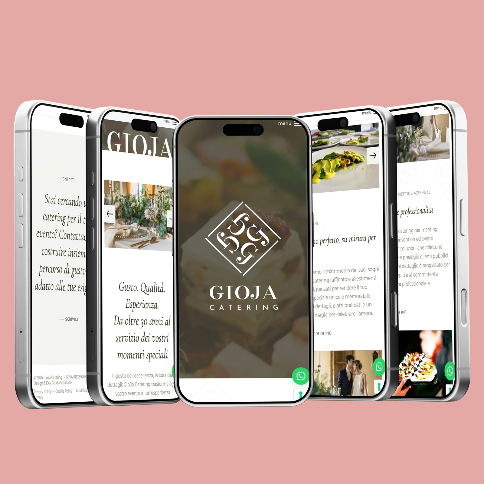 Anteprima del progetto Gioja Catering